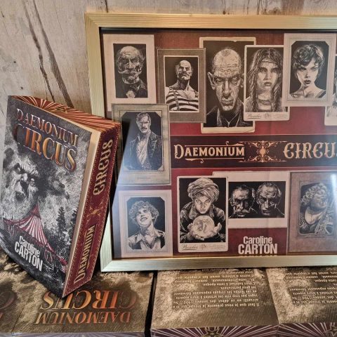 Daemonium CIRCUS  -  le roman DELUXE + POSTER